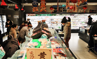 上海:线上线下开足马力 农副食品保证供应